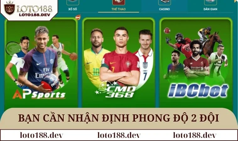 Kèo Chấp 1 Trái - Bí Quyết Đặt Giúp Tăng Tỷ Lệ Thắng Cao 3 Bạn cần Nhận định phong độ 2 đội