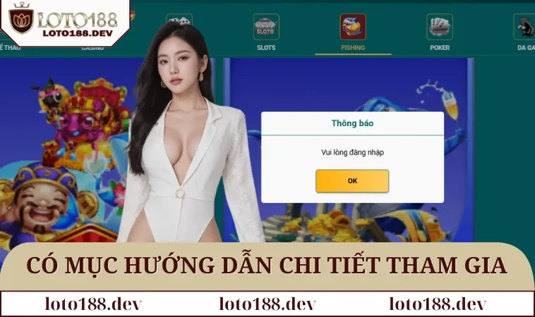 Đăng ký LOTO188 3 Có mục hướng dẫn chi tiết để tham gia cá cược